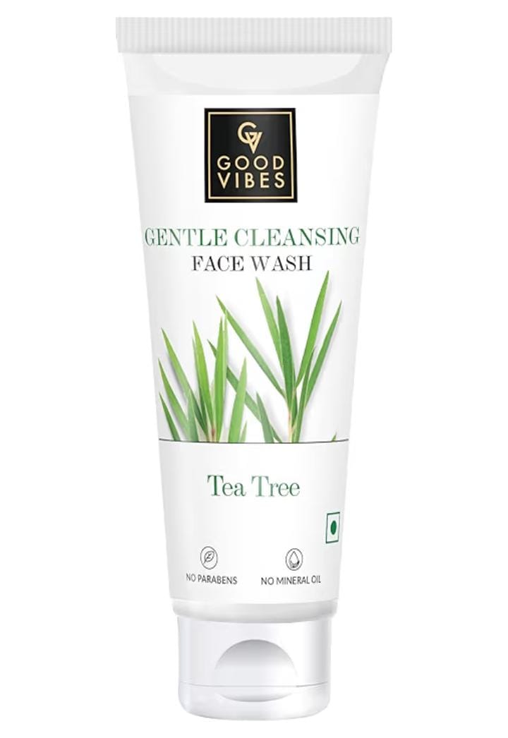 Tea Tree Gentle Cleansing Face Wash.