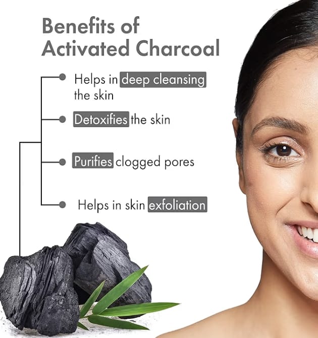 Activated Charcoal Deep Cleansing Face Scrub