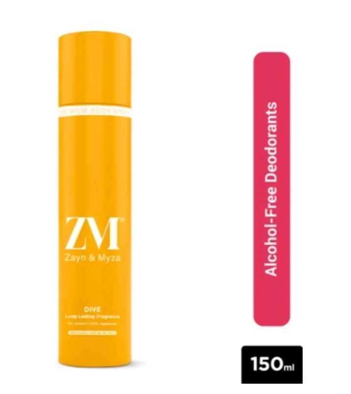 DIVE NO ALCOHOL BODY SPRAY 150ml