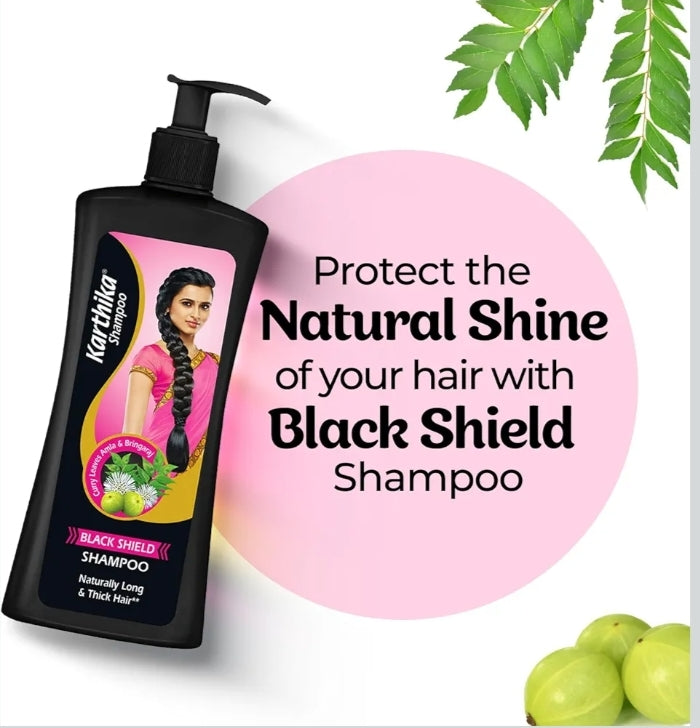 Black Shield Shampoo for Hair Fall Control &amp; Hair Growth