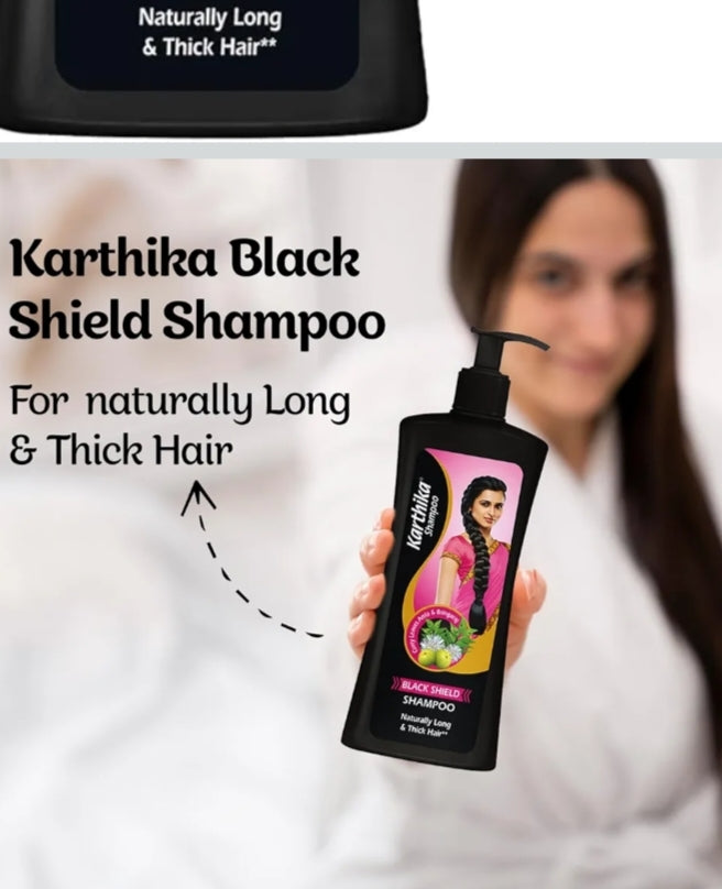 Black Shield Shampoo for Hair Fall Control &amp; Hair Growth