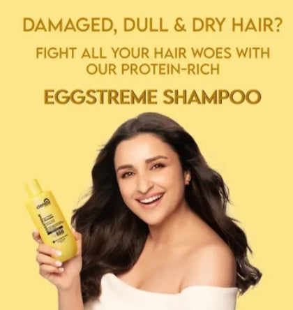 Eggstreme Hair Repair Shampoo With 1%* Silk Protein Eggstreme Hair Repair Shampoo With 1%* Silk Protein- 250 ml