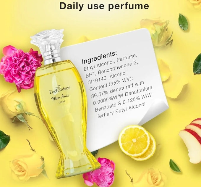 Mon Amie Daily Wear Perfume for Women, 100 ml
