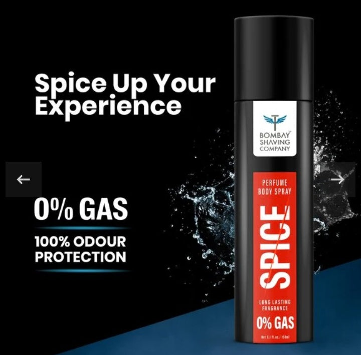 Spices Body Spray - Citrusy Fresh Fragrance