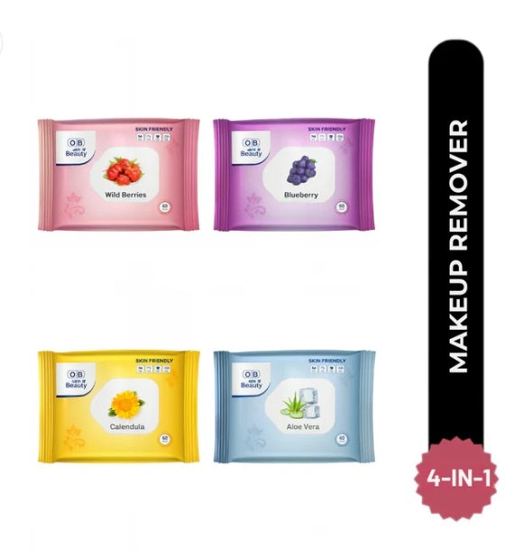 Ocean Beauty Face Cleaning & Makeup Remover Wipes,