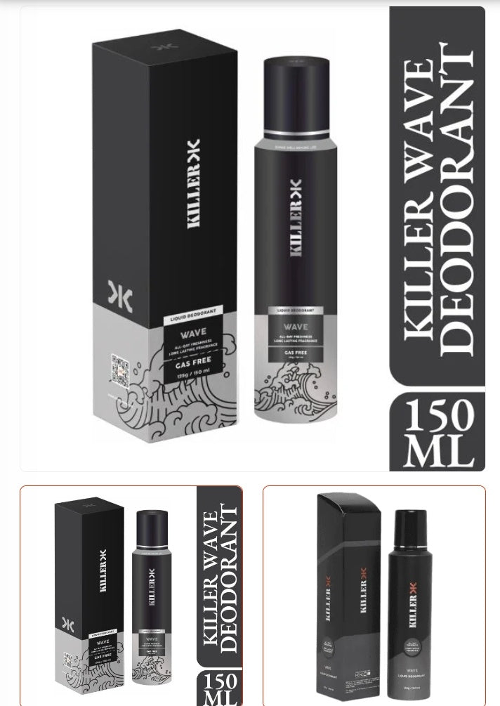 Wave Deodorant Spray for Men KX