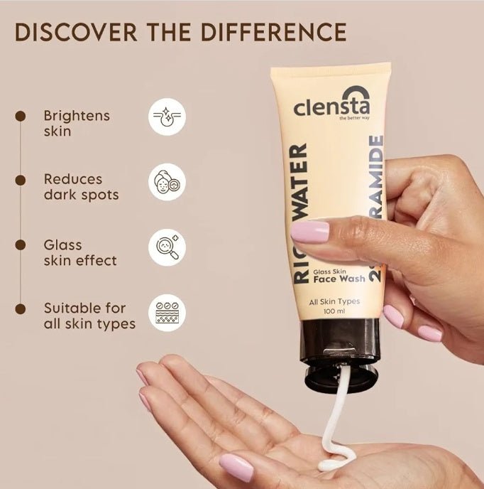 Face Wash With Rice Water - 100ml