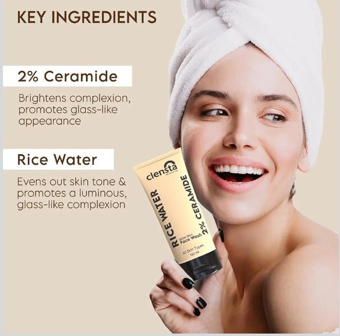 Face Wash With Rice Water - 100ml