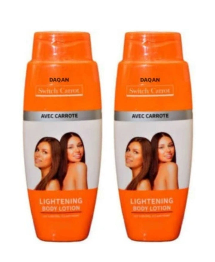 Switch Carrot Lightening Body Lotion.